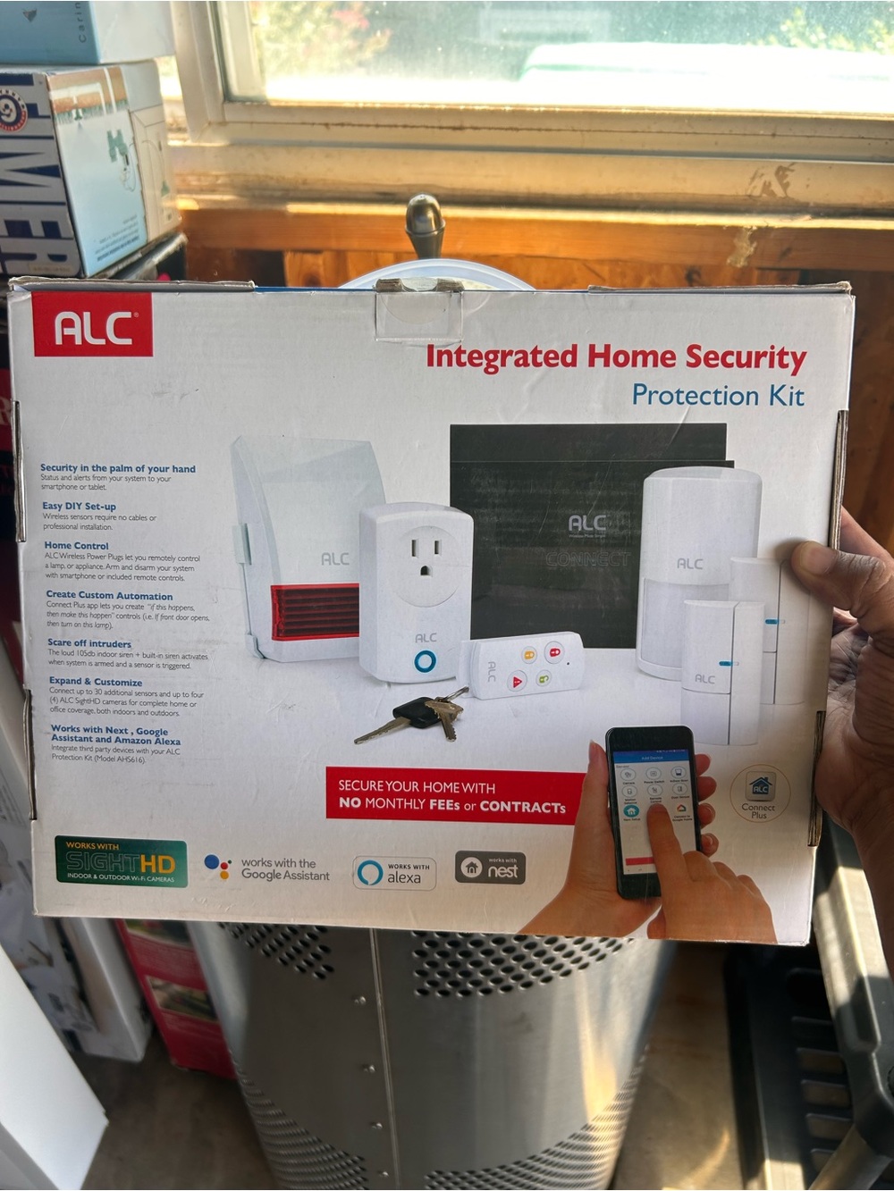 A.L.C. Integrated Home Security Protection Kit - White